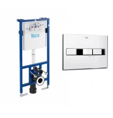 Инсталляционная система Roca Duplo WC 890090020 для унитаза (7.8900.9.002.0) с кнопкой смыва
