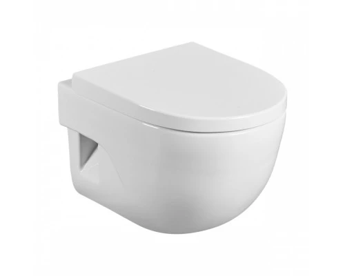 MERIDIAN  Cиденье и крышка для унитаза, с механизмом Soft-Closing, материал Supralit, белое. ROCA