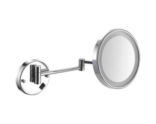 Увеличительное зеркало для ванной с LED подсветкой и регулировкой