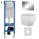 Комплект 3в1 IBERICA BLANCA инсталляция SILENCIO MINI, унитаз BILBAO ALTO белый, кнопка смыва ESTI-S хром глянцевый (IB.001M.BLA.234.852)