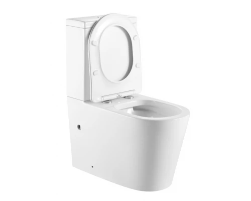 Унитаз-компакт IBERICA BLANCA BURGOS ALTO Rimless белый (IB.BRA.121.1B1)