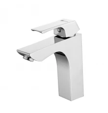 Unit Смеситель для раковины, монолит.излив 128мм, р/ОД, хром, LM, LM4537C