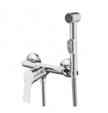 RS29 Смеситель для биде, гигиен.душ на стену, р/ОД, хром, ROS, RS29-52