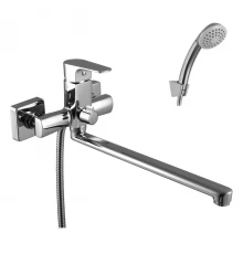 Plus_Factor Смеситель для ванны, плоск.пов.излив 300мм, р/ОД, хром, LM, LM1651C