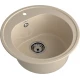GRANFEST Мойка композит RONDO GF-R--510  D=510мм, кашемир