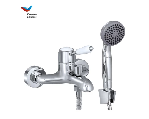 КОТТЕДЖ Смеситель для ванны с коротким литым изливом, одноручный, СЛАВЕН, М30