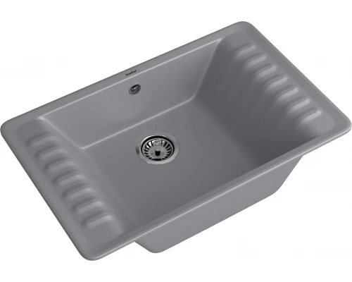 GranFest QUARZ (GF-ZW71) Мойка для кухни 760*480мм (темно-серый)