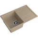 GRANFEST Мойка композит QUADRO GF-Q--780L  чаша с крылом 780*500 мм  песок арт.GF-