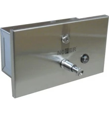 Диспенсер для мыла встраиваемый из нержавеющей стали горизонтальный 1200 мл