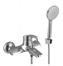 Plus_Strike Смеситель для ванны, монолит.излив 156мм, р/ОД, хром, LM, LM1102C