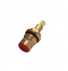 Кран-букса с керамическими прокладками, поворот 180 гр., горячая, блистер. LEMARK