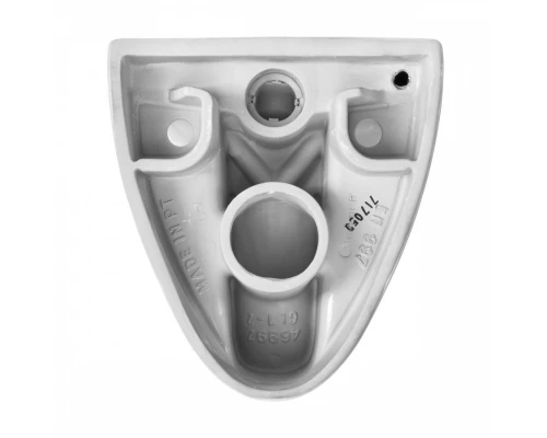 DEBBA ROUND  Чаша унитаза подвесного c безободковым смывом, гориз. выпуск, белая. ROCA