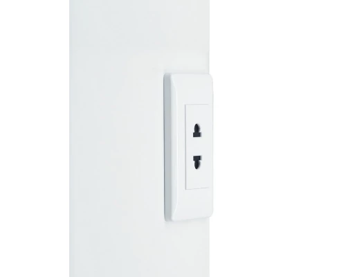 Зеркало-шкаф Aperio LED 800х800 левый с розеткой