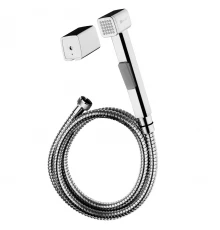 Лейка гигиеническая в комплекте шланг 1.5 м., крепление к стене, хром. LM,  LM8089C