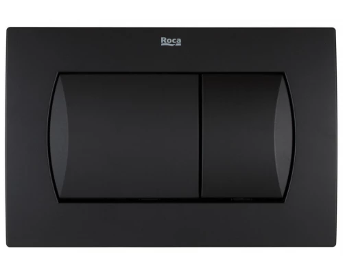 In-Wall Клавиша для инсталляции, двойная 62В, черный матовый. ROCA