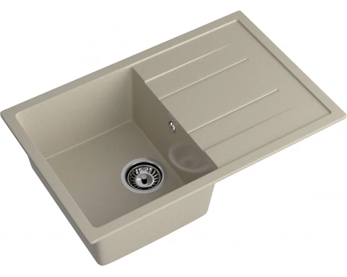 GRANFEST Мойка композит QUADRO GF-Q--780L  чаша с крылом 780*500 мм  топаз арт.GF-