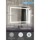 Зеркало Rimini LED 800x600