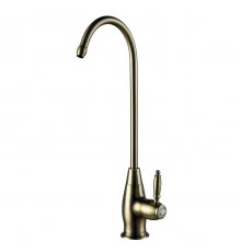 Villa Кран для кухни, пов.излив 104мм, р/ОД, бронза, LM, LM4840B
