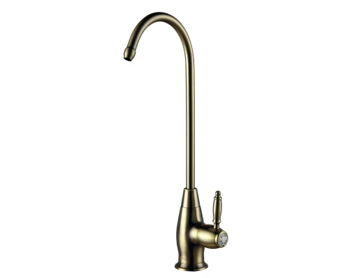 Villa Кран для кухни, пов.излив 104мм, р/ОД, бронза, LM, LM4840B