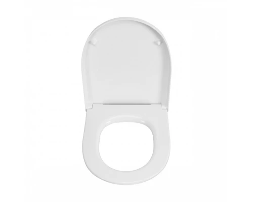 MERIDIAN  Cиденье и крышка для унитаза, с механизмом Soft-Closing, материал Supralit, белое. ROCA