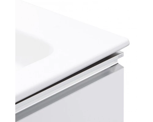 GAP Тумба под раковину GAP 80, белый глянец, 2 ящ., ROCA