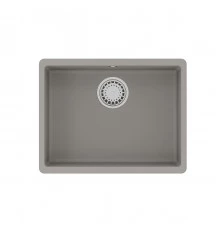 Кухонная мойка Lemark SINARA 540-U подстольного монтажа из кварцгранита, Грей