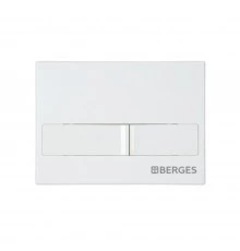 Кнопка  для инсталляции BERGES NOVUM L1, 040011 белая