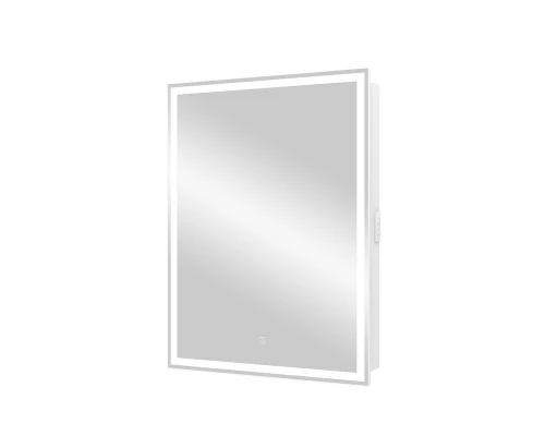 Зеркало-шкаф Allure LED 550х800 левый с розеткой