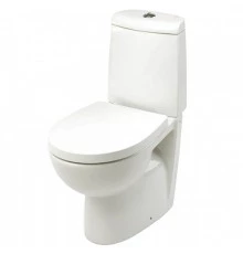 VICTORIA NORD Чаша унитаза напольного, горизонтальный выпуск, белая. ROCA