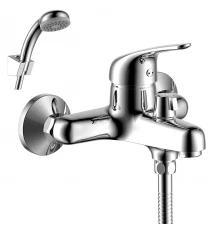 Y40 Смеситель для ванны, монолитный излив 163мм(к/40), р/ОД, хром, ROS, Y40-30