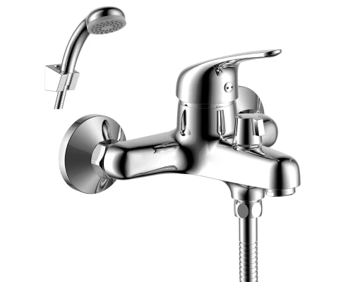 Y40 Смеситель для ванны, монолитный излив 163мм(к/40), р/ОД, хром, ROS, Y40-30