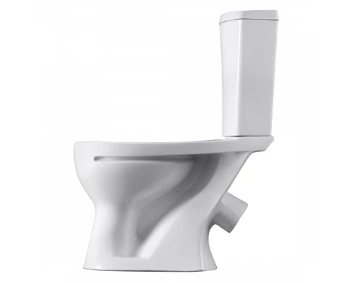 Унитаз-компакт "Ультра" косой выпуск, с кнопочной арматурой и сиденьем  SANTERI