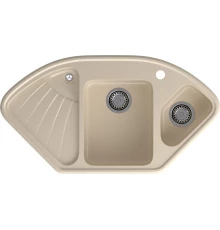 GRANFEST Мойка композит CORNER  GF-C--1040E угловая 1039*560мм, кашемир