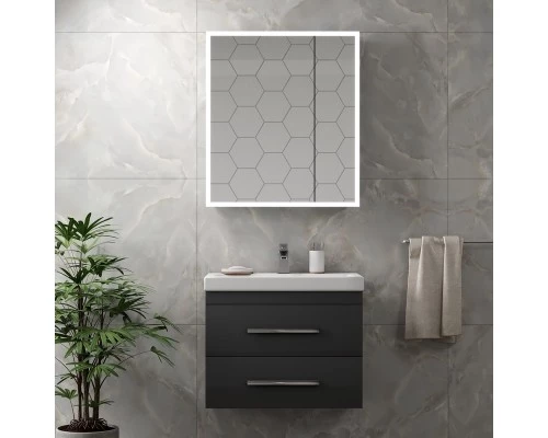 Зеркало-шкаф Reflex LED 700х800 с датчиком движения