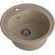 GRANFEST Мойка композит RONDO GF-R--510  D=510мм  песочный   арт.GF-