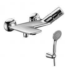 Wing Смеситель для ванны, короткий излив, р/ОД, хром, LM, LM5302C