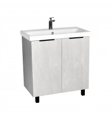Тумба под раковину VIANT БЕРЛИН 80 напольная цемент (VBER80MDC-T2ST)