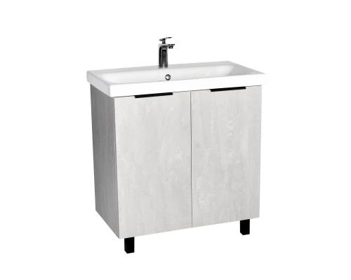 Тумба под раковину VIANT БЕРЛИН 80 напольная цемент (VBER80MDC-T2ST)
