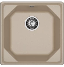 GRANFEST Мойка композит UNIQUE, GF-U-500, 1-чаша 500*500, песочный