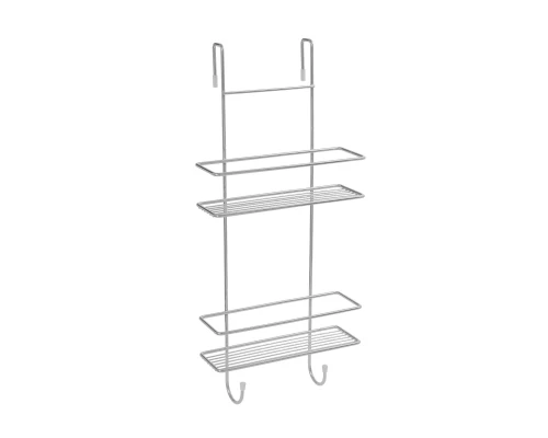 Полка для душевой кабины двухэтажная серый Fixsen FX-740-2