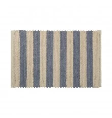 Коврик для ванной 1-ый Fixsen AMBER, FX-8040W, mix синий+бежевый, 50х80см 