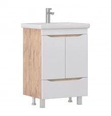 Тумба под раковину VIGO Grani 60 напольная дуб золотой (284 дуб золотой)