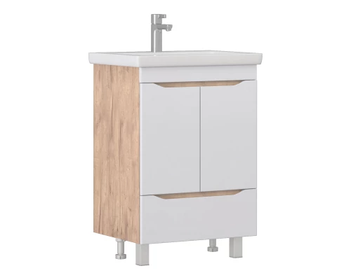 Тумба под раковину VIGO Grani 60 напольная дуб золотой (284 дуб золотой)