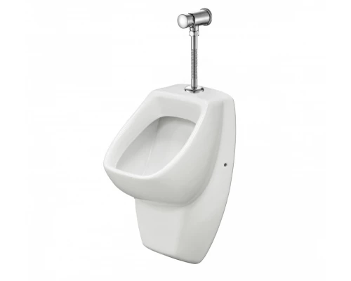 ГАЛА писсуар с креплением, вертикальным сифоном и краном. САНТЕК