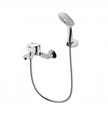 RS45 Смеситель для ванны, монолит.излив, р/ОД, хром, ROS, RS45-30