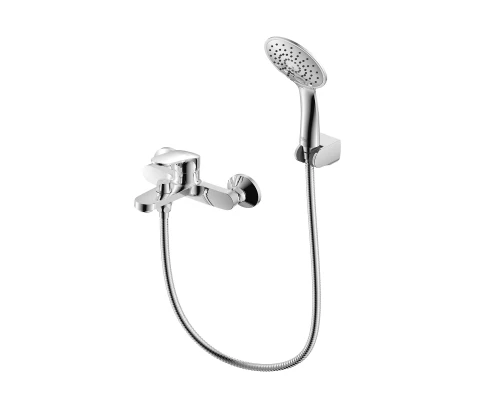 RS45 Смеситель для ванны, монолит.излив, р/ОД, хром, ROS, RS45-30