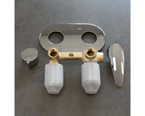 Смеситель Lemark Linara LM0428C для ванны и душа, встраиваемый