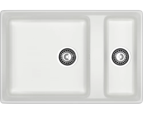 GRANFEST Мойка композит LEVEL, GF-LV-760K, 1.5-чаши 760*500, иней