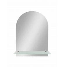 Зеркало Арка 390х590 с полкой