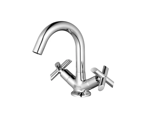 Practica Смеситель для раковины, монолит.излив 113мм, р/ДВ, хром, LM, LM7507C